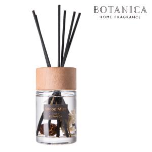 BOTANICA ボタニカ ウッドミスト ディフューザー スティック ガラス 60ml アロマ フレグランス ドライフラワー 植物標本 OND-212｜mightypro