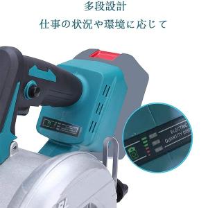 丸ノコ 電動丸のこ 電動ノコギリ 充電式 適応...の詳細画像1