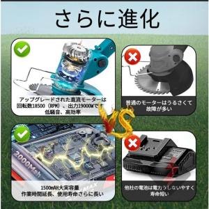 【2026新品】電動草刈機 草刈機 充電式 マ...の詳細画像3