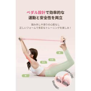 トレーニングチューブ ハンドル ペダル付き エ...の詳細画像4