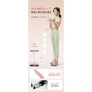 トレーニングチューブ ハンドル ペダル付き エ...の詳細画像5