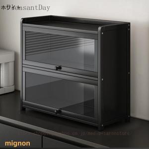 「人気商品」 食器棚 ミニ食器棚 卓上 本棚 ...の詳細画像4