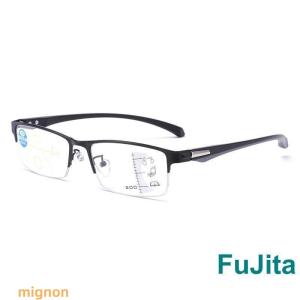 遠近両用メガネ 老眼鏡 ブルーライトカット ピ...の詳細画像1