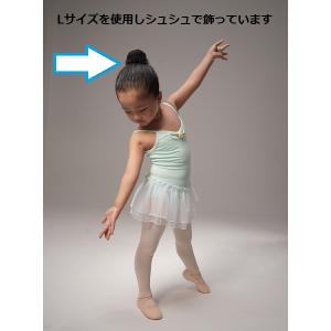 バレエ シニヨンヘアネット(ブラック)1枚単品...の詳細画像3