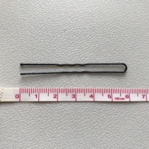 玉付きUピン Uピン 黒 バレエ シニヨン ヘ...の詳細画像1