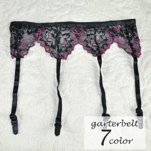 三角ガーターベルト レディースインナー 下着 2色レース