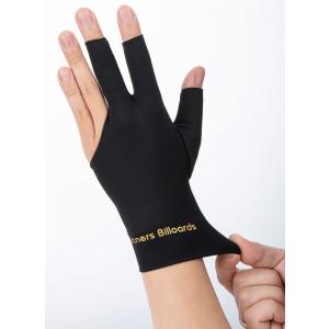 ビリヤードグローブ 手袋 片手用 1枚 3本指...の詳細画像1