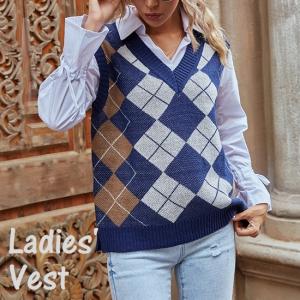 アーガイル ベスト レディーストップス の商品一覧 ファッション 通販 Yahoo ショッピング