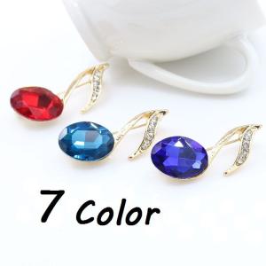 ブローチ ビジュー ピンブローチ キラキラ ラインストーン