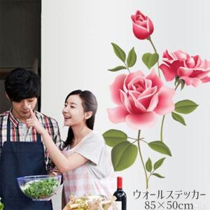 ウォールステッカー 壁紙シール シールタイプ はがせる バラ 薔薇 花 フラワー ルームデコレーション ウォールデコレーション おしゃれ かわいい ロ Zak おとりよせ Com 通販 Yahoo ショッピング