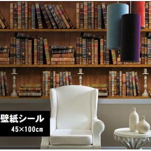 壁紙シール 壁紙 おしゃれ壁紙 本棚 本 プチD...の商品画像