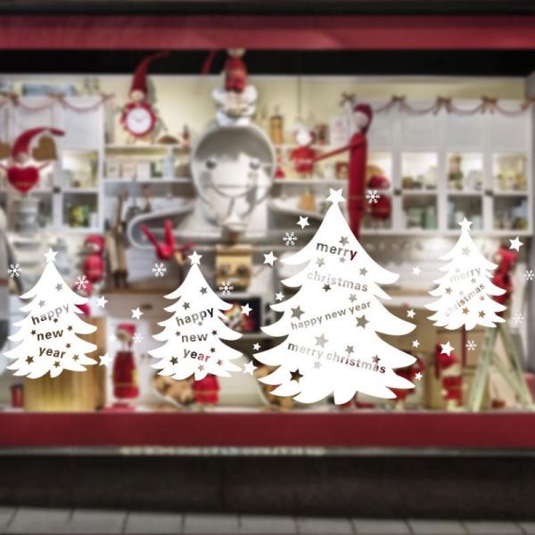 ウォールステッカー 壁紙シール 窓ガラス ウォールデコレーション クリスマス X&apos;mas Merry...