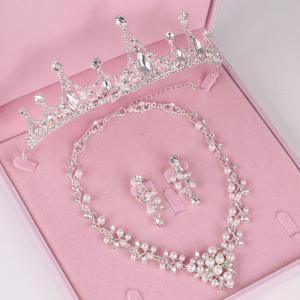 ティアラ ネックレス ピアス イヤリング ウエディング