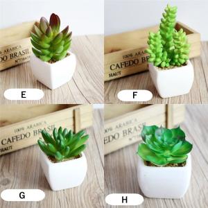 人工観葉植物 フェイクサボテン フェイクグリー...の詳細画像2