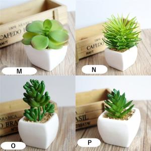 人工観葉植物 フェイクサボテン フェイクグリー...の詳細画像4