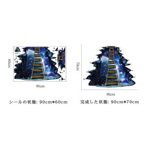 ウォールステッカー ウォールシール 宇宙空間 ...の詳細画像4