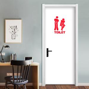 ウォールステッカー 壁紙シール 取り外し可能 防水 トイレ 化粧室 男 女 面白い 洗面所 オシャレ 室内装飾 カラバリ豊富 便利 おんな おとこ Zak 030 おとりよせ Com 通販 Yahoo ショッピング