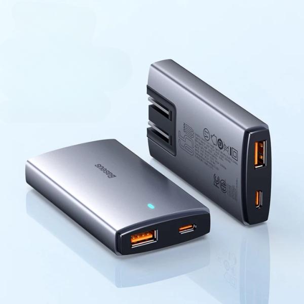 Baseus-USBタイプC充電器