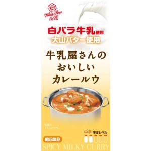 アイデアパッケージ 白バラ牛乳使用 牛乳屋さんのおいしいカレールウ 150g