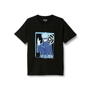 Tシャツ 大人用 高校生 大学生 半袖 五条悟 ブラック M