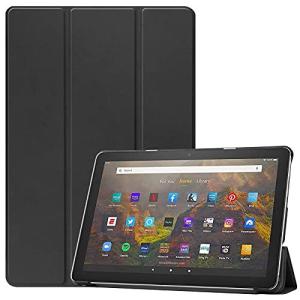 Fire HD 10 / Fire HD 10 Plus ケース 第11世代 2021年発売  軽量 薄型 三つ折スタンドケース PUレザー Fire HD10 / Fire HD10 Plus カバー