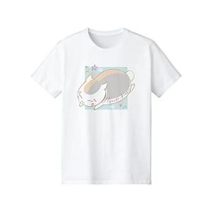 夏目友人帳 ニャンコ先生 lette graph Tシャツ 緑 レディース Mサイズ