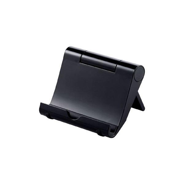【新品】（まとめ）サンワサプライ iPadスタンド（ブラック） PDA-STN7BK【×2セット】