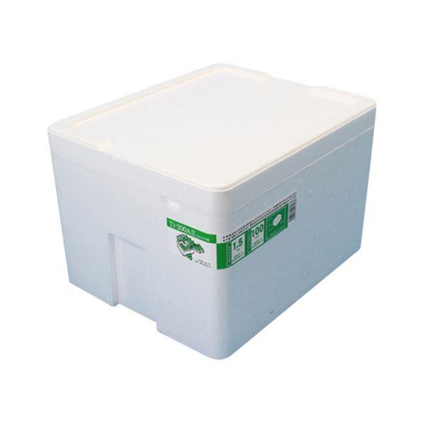 【新品】（まとめ）石山 発泡容器 なんでも箱 20.7L ホワイト TI-200AII 1個【×5セ...