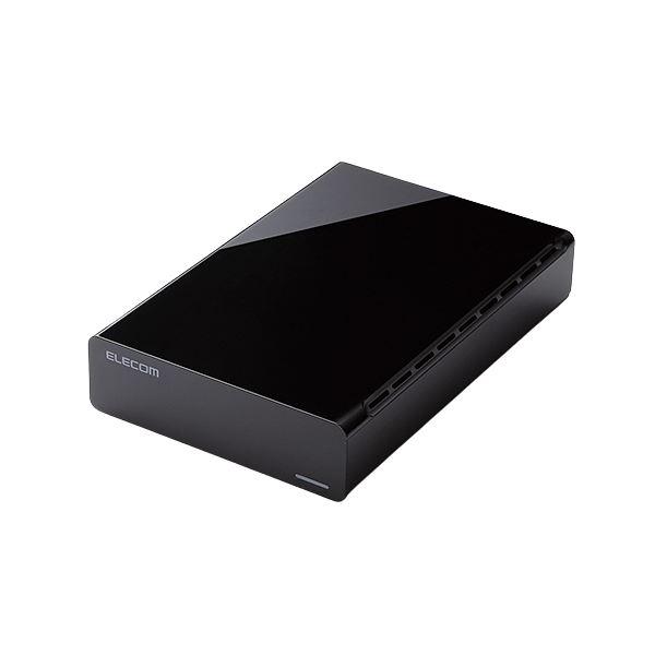 【新品】エレコム USB3.0対応外付けハードディスク e：DISK 1TB ブラック ELD-CE...
