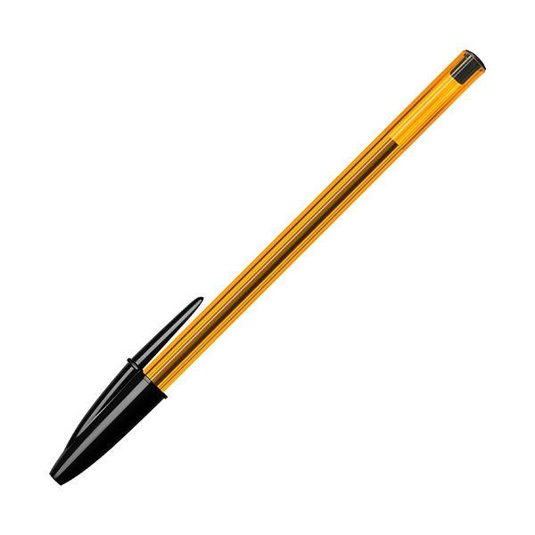 【新品】(まとめ) BIC 油性ボールペン クリスタルオリジナルファイン 0.8mm 黒 CST-O...