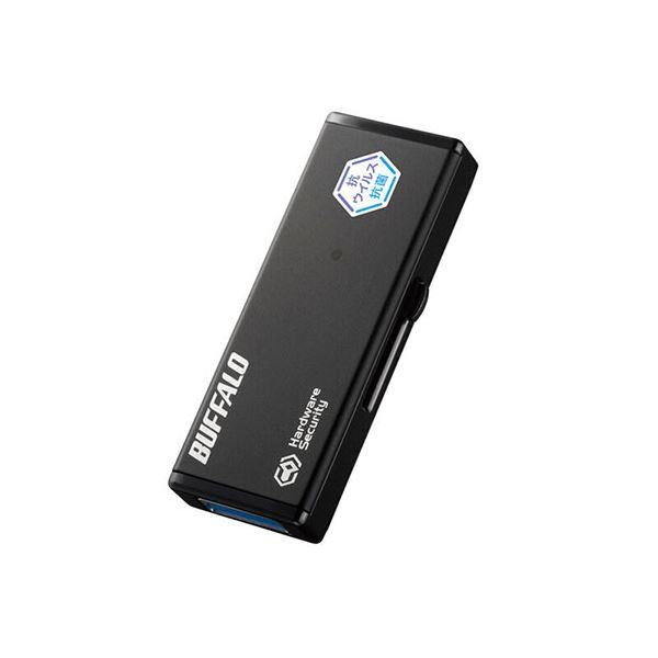 【新品】BUFFALO バッファロー USBメモリー 4GB 黒色 RUF3-HSLVB4G