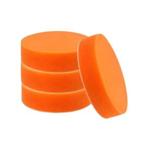 ウールバフ 洗車ウールバフ 研磨ウールバフ 研磨スポンジバフ　平面　125mm4枚セット