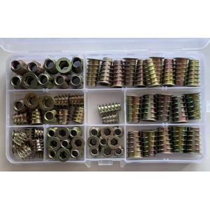 鬼目ナット オニメナット 埋め込みナット 六角穴付きボルト ねじ込みタイプ インサートナット 70個...