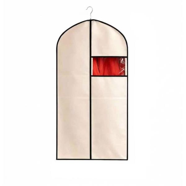 衣類カバー 洋服カバー  スーツカバー 収納カバー 不織布 厚手 普通タイプ 60×100cm 5枚...