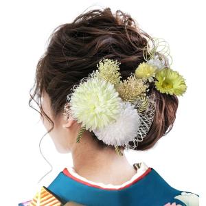 髪飾り 9点セット ドライフラワー シルクフラ...の詳細画像5