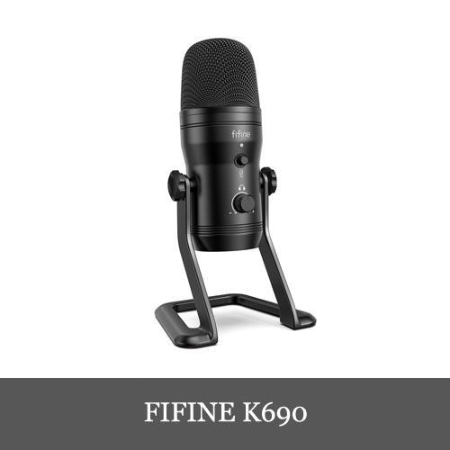 FIFINE K690 USBマイク コンデンサーマイク