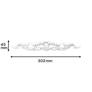 NSNA207｜PVC製曲がる装飾材　オーナメント　サニーモール　302×45×10mm　[輸入品]