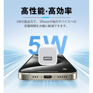 USB/AC アダプタ iPhone 純正品質...の詳細画像3