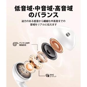 イヤホン 有線 軽量 マイク付き typec ...の詳細画像3