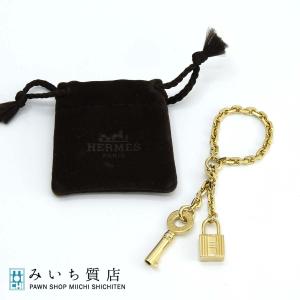 質屋 HERMES エルメス グローブホルダー フィルー キーホルダー