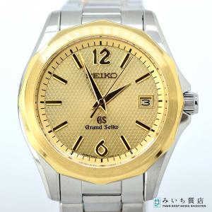 質屋 腕時計 グランド セイコー SBGX036 9F62-0A70 Grand Seiko GS 18KT SS クォーツ デイト OH済み みいち質店