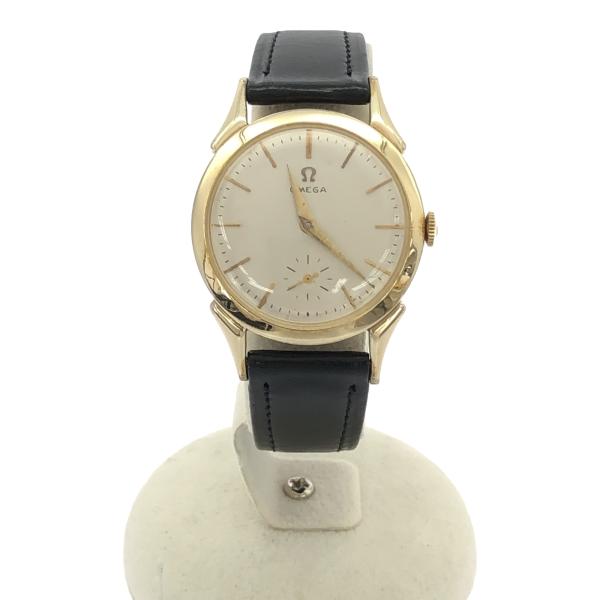 質屋 稼働 腕時計 OMEGA オメガ 451.070 cal.410 手巻き スモセコ シルバー色...