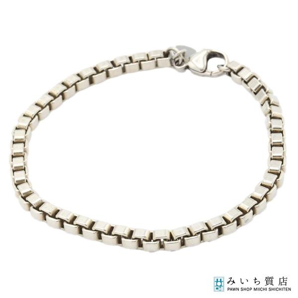 質屋 TIFFANY＆Co. ティファニー べネチアン ブレスレット ブレス シルバー 925 約1...