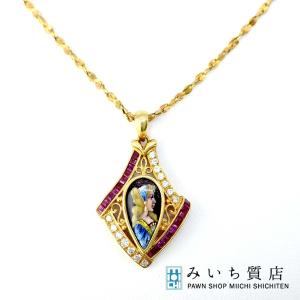 質屋 HERMES エルメス エリタージュ エケストル PM ネックレス