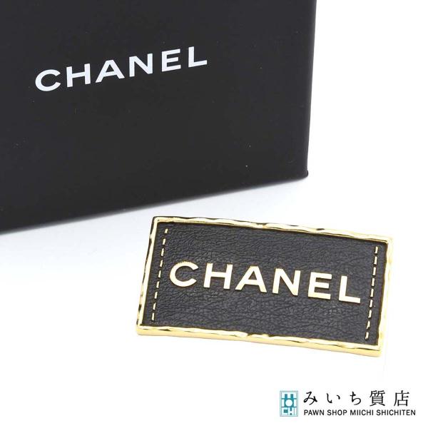 質屋 CHANEL シャネル ブローチ A23S レザー アクセサリー 服飾小物 レディース 箱有 ...