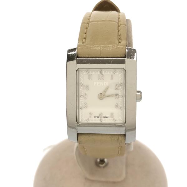 質屋 腕時計 稼働 FENDI フェンディ クラシコ 146-7000L-762 クォーツ SS レ...