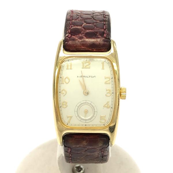 質屋 稼働 腕時計 HAMILTON ハミルトン 6186 REGISTERED EDITION ク...