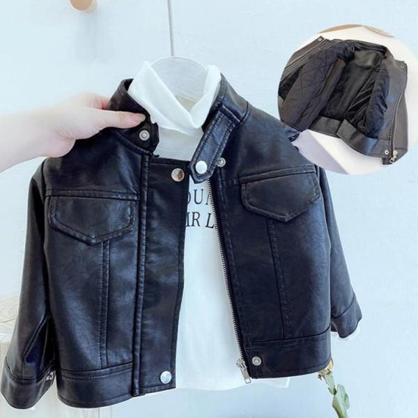 キッズ革ジャン 春秋冬 レザージャケット 子供 皮ジャン ジュニア 韓国風 トレンド おしゃれ ライ...