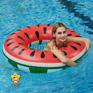 特大 スイカ ドーナツ 浮き輪 浮輪 プール ...の詳細画像2