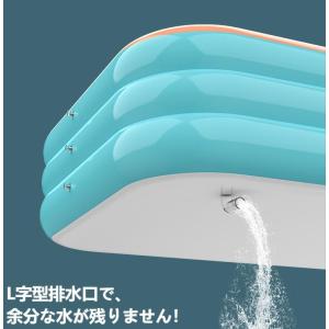 大型プール 水遊び 家庭用 充気式プール プレ...の詳細画像2